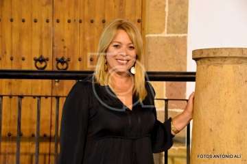 Máxima expectación en la bajada de la Virgen del Pino (Foto Antonio Alí)